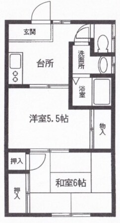 ハイムゴードの物件間取画像